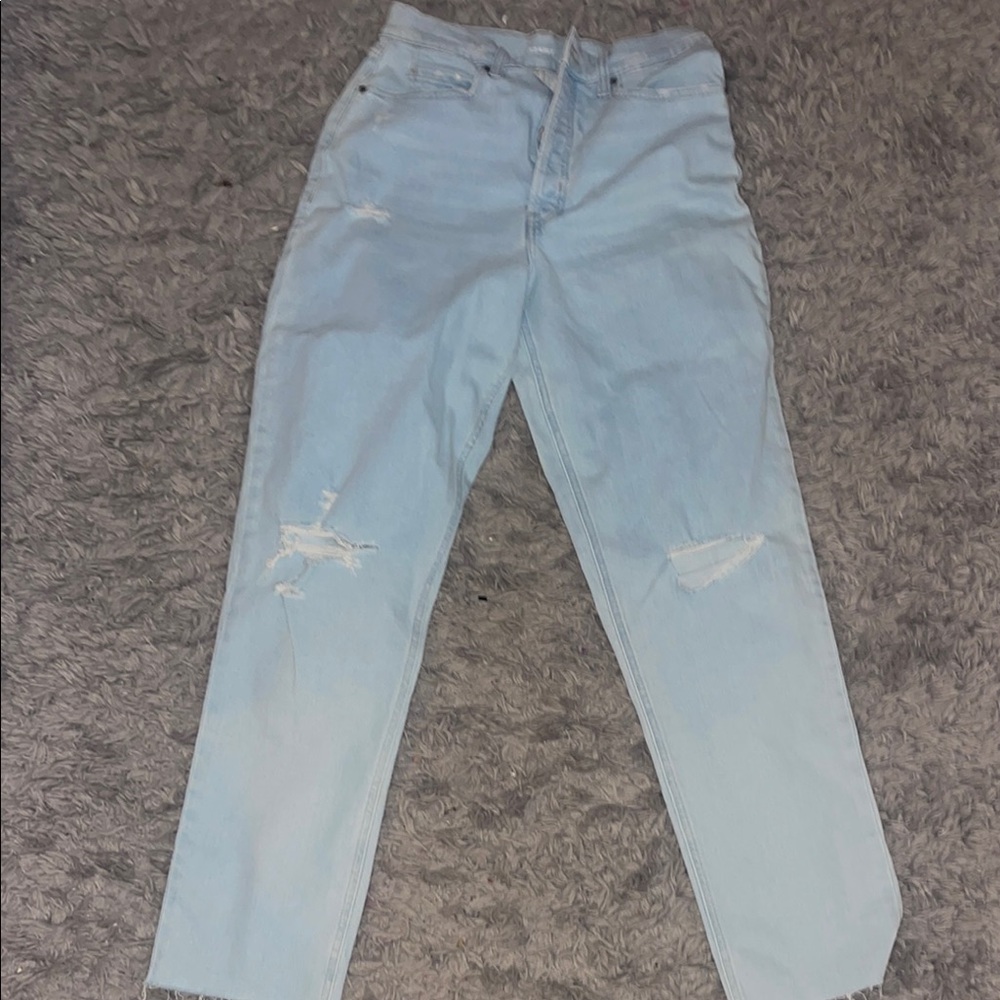 Light Blue Distressed Women’s Jeans